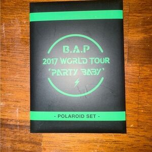B.A.P 2017 World Tour “Party Baby” official Polaroid set